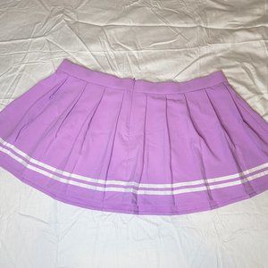 Little Big Purple and white Sailor Style Skirt Size 3X (fits more like a 2X)